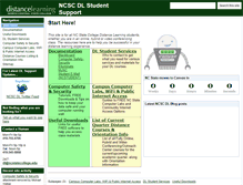 Tablet Screenshot of dl.ncstatecollege.edu